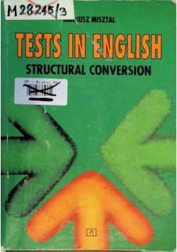 Tests in English Structural Conversion