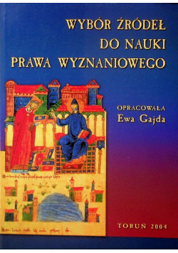 Wybór źródeł do nauki prawa wyznaniowego