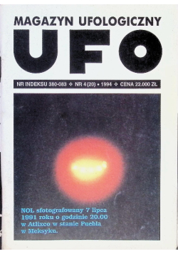 Magazyn ufologiczny UFO Nr 4 / 94