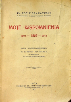 Moje wspomnienia