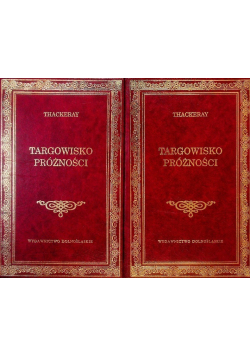 Targowisko próżności Tom 1 i 2