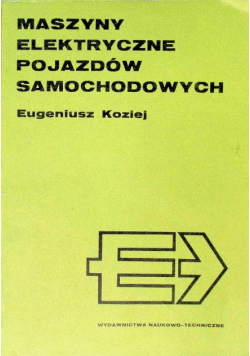 Maszyny elektryczne pojazdów samochodowych