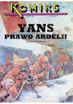 Komiks fantastyka Nr 2  Yans prawo Ardelii