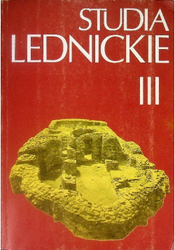 Studia Lednickie III