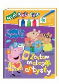 Świnka Peppa. Akcja Kreacja. Zestaw małego artysty
