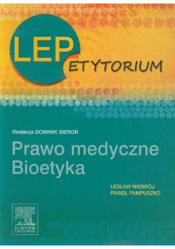 LEPetytorium Prawo medyczne Bioetyka