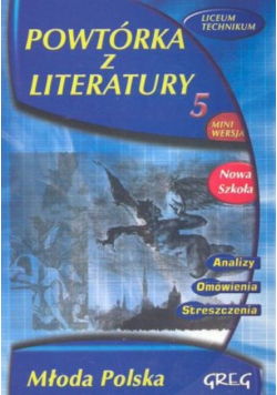 Powtórka z literatury 2 Romantyzm Pozytywizm Młoda Polska
