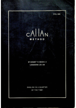 Callan Method Student s Book 2 Lessons 25 - 58