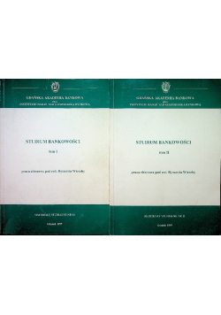 Studium Bankowości Tom I i II