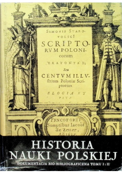Historia nauki polskiej Tom VI