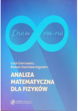 Analiza matematyczna dla fizyków