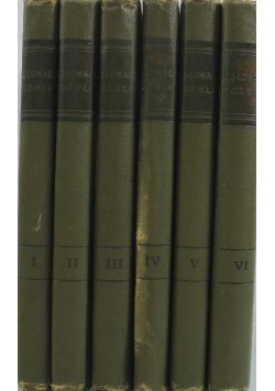 Słowacki Poeci polscy Tom 1 do 6 1909 r.