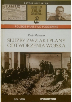 Służby ZWZ AK i plany