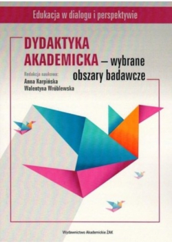 Dydaktyka akademicka wybrane obszary badawcze