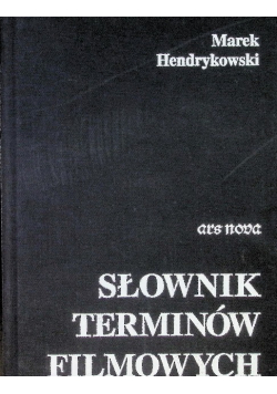 Słownik terminów filmowych