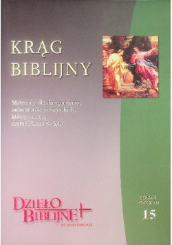 Krąg biblijny Zeszyt spotkań Nr 15