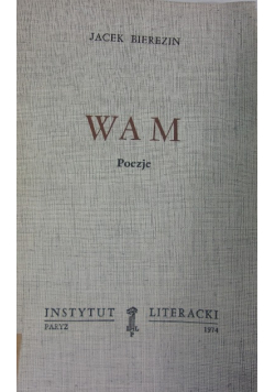 Wam. Poezje