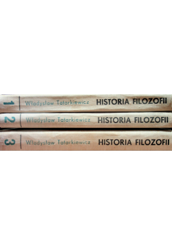 Historia filozofii Tom 1 do 3