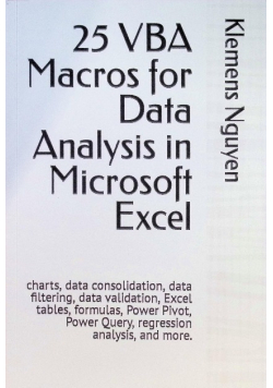 25 VBA Macros for Data Analysis in Microsoft Excel