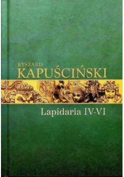 Lapidaria  Nr IV - VI