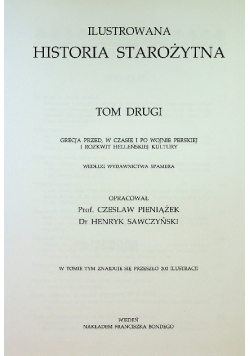 Ilustrowana historia starożytna Tom II
