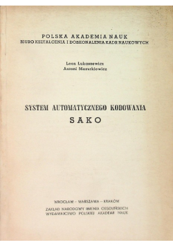 System automatycznego kodowania Sako