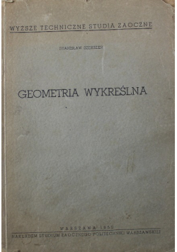 Geometria wykreślna