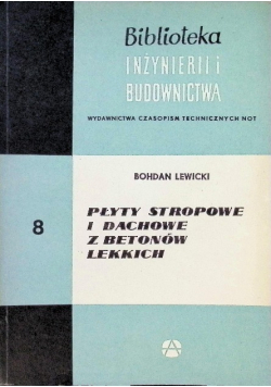 Płyty stropowe i dachowe z betonów lekkich Tom 8