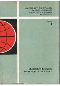 Zakony męskie w Polsce w 1772 r.