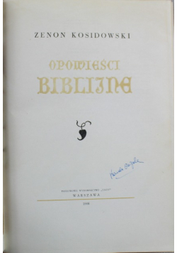 Opowieści Biblijne
