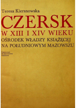 Czersk w XIII i XIV wieku