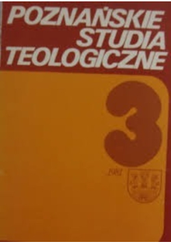 Poznańskie studia teologiczne Tom 3