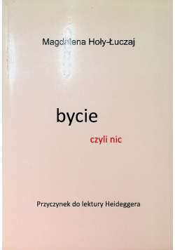 Bycie czyli nic