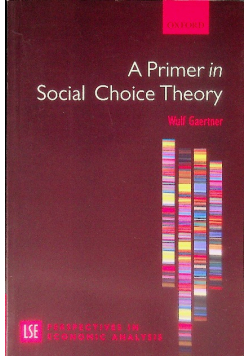 A Primer in Social choice theory