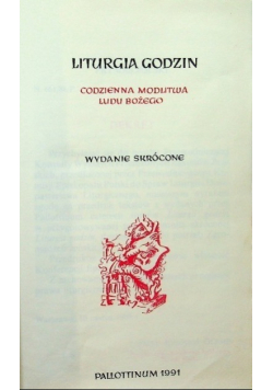 Liturgia Godzin Wydanie skrócone
