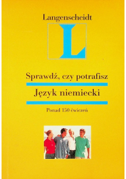 Langenscheidt Sprawdź czy potrafisz Język niemiecki