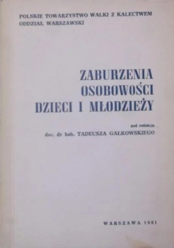 Zaburzenia osobowości dzieci i młodzieży