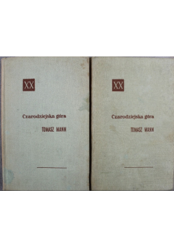 Czarodziejska góra Tom I i II