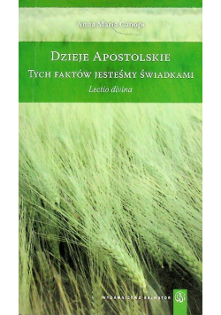 Dzieje Apostolskie. Tych faktów jesteśmy świadkami