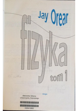 Fizyka Tom I