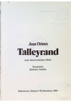 Talleyrand