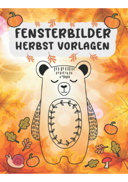 Fensterbilder Herbst Vorlagen
