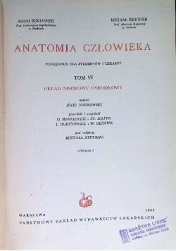 Anatomia człowieka Tom VI