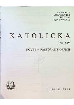 Encyklopedia katolicka Tom 14