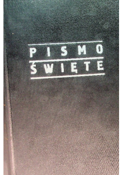 Pismo Święte Stary Testament Tom IV