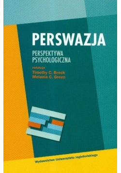 Perswazja Perspektywa psychologiczna