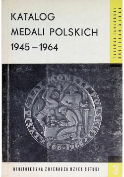 Katalog medali polskich 1945 - 1964