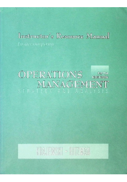 Instructors Resource Manual