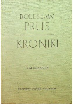 Kroniki Tom 13