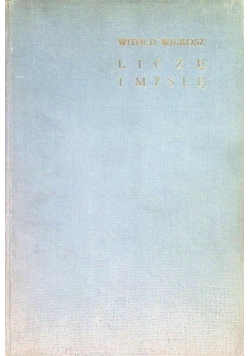 Liczę i myślę 1938 r .